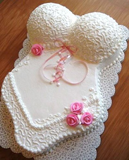 Rosy Corsette Cake