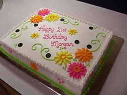 Sweet Daisies Birthday Cake