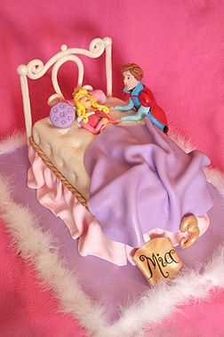 Princess Aurora Bedtime Cake