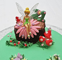 Tinkerbell Neverland Garden Cake