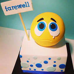 I'll Miss You Farewell Cake