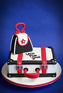 Luggage Ready Farewell Cake