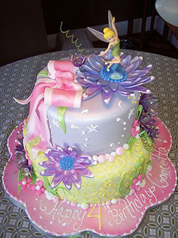 Tinkerbell Flower Dancer Cake