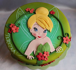Tinkerbell Classic Frame Birthday Cake