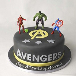 Avengers Unite Cake