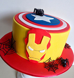 Avengers Amalgamation Cake