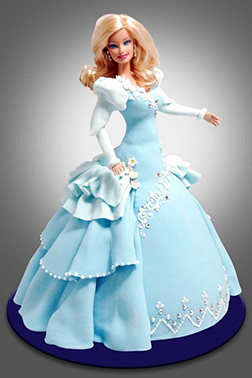Cinderella Barbie Cake