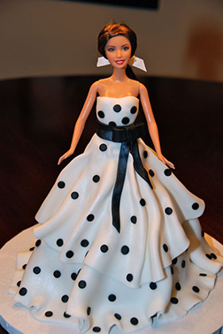 Guest of Honor Barbie Cake