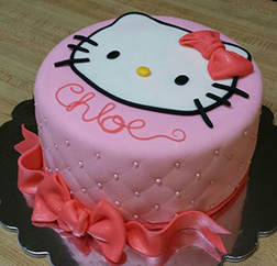 Pretty in Pink Hello Kitty Cake