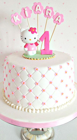 Pin Cushion Hello Kitty Cake