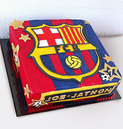 FC Barcelona Dynasty Cake