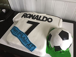 Ronaldo Jersey Cake