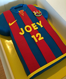 FC Barcelona Jersey Cake