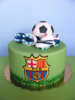FC Barcelona Birthday Cake