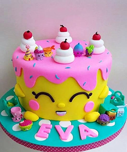 Shopkins Party Birthday Cake