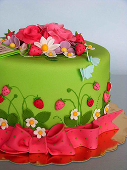 Love Bug Springtime Cake