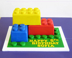 Lego Block Party Birthday Cake