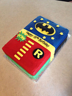 The Dynamic Duo Sheet Cake