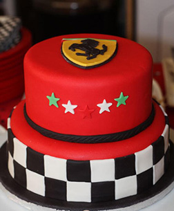 Ferrari Tiered Cake