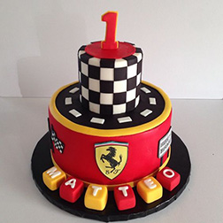Ferrari Tiered Cake 2