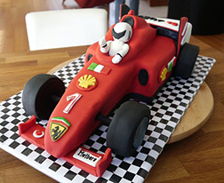 Ferrari F1 Cake 3