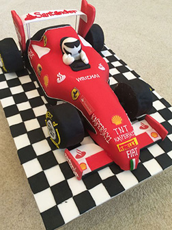 Ferrari F1 Cake 2