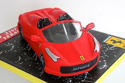 3D Ferrari Speedster Cake 2