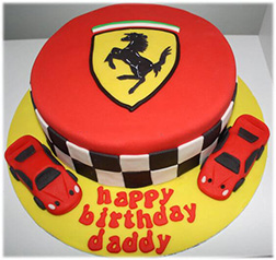 Ferrari Logo Cake 4