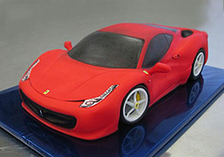 3D Ferrari Speedster Cake