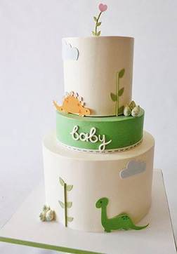 Baby Dinosaur Cake 1