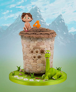 The Good Dinosaur Silo Cake