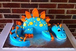 Stegosaurus Cake