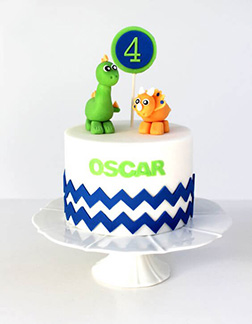 Baby Dinosaur Cake