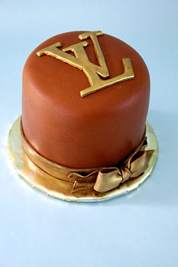 LV Logo Cake