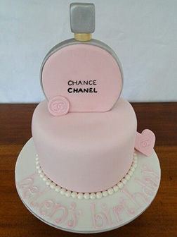 Chanel Pink Cake