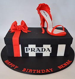 Prada Shoe Cake