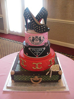 Designer Shoe Addiction Cake 3