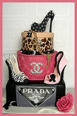 Designer Shoe Addiction Cake 1