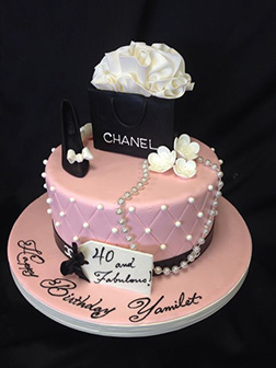 Chanel Shopping Bag Cake