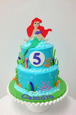 Elegant Mermaid Cake