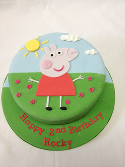 Peppa Pig Birthday Cake 3