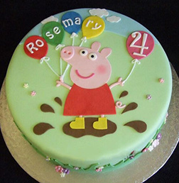 Peppa Pig Birthday Cake 2