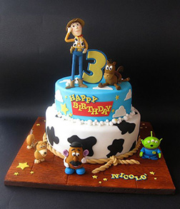 Woody & Friends Cake 2