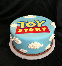 Toy Story Logo Cake