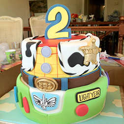 Toy Story Suits Cake