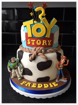 Toy Story Heroes Cake 1