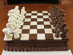 Classic Chess Cake