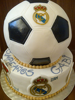 Real Madrid Football Cake 2