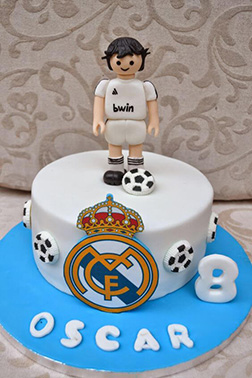 Real Madrid Custom Player Cake