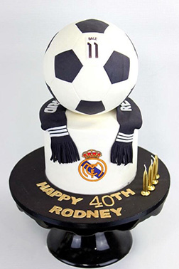 Real Madrid Football Cake 3